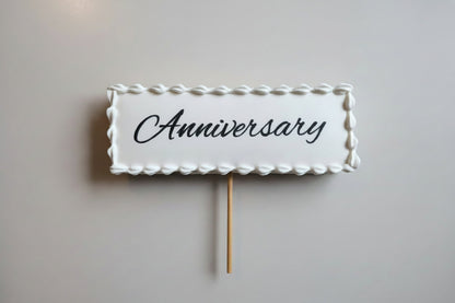 k.お祝いメッセージ入りアイシングクッキー【Happy Birthday/Anniversary】チーズケーキと一緒のご購入がおすすめです。※ご注文日からご到着日まで１週間いただきます。